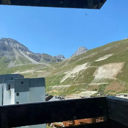 Cosy F2 Val Claret 6 Couchages Avec Jolie Vue Sud Ouest Appartement Tignes Buitenkant foto