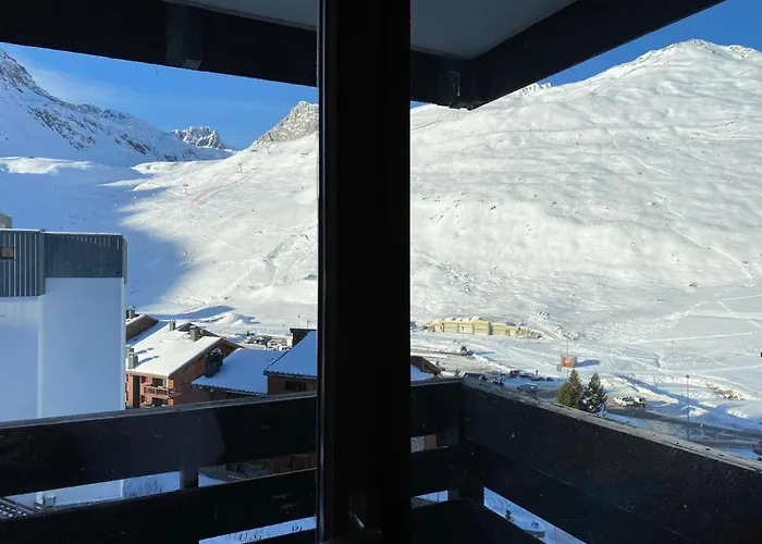 Cosy F2 Val Claret 6 Couchages Avec Jolie Vue Sud Ouest